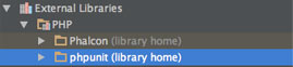 PHPStorm externe PHPUnit einbinden